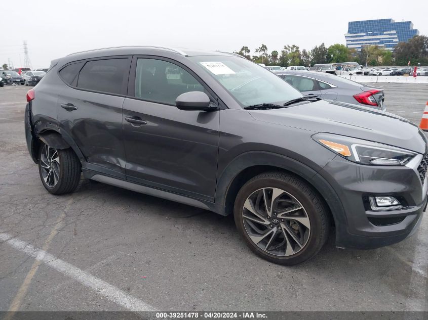 2020 Hyundai Tucson Sport VIN: KM8J3CAL3LU214673 Lot: 39251478