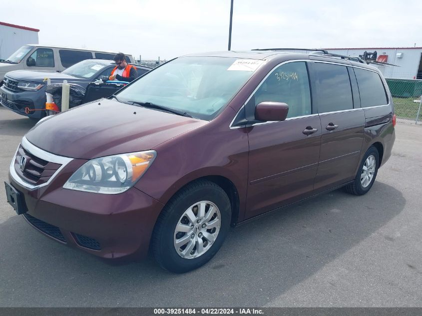 2010 Honda Odyssey Ex-L VIN: 5FNRL3H62AB070062 Lot: 39251484