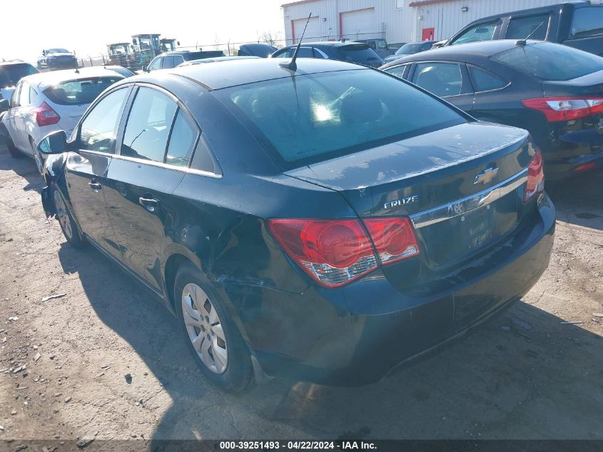 1G1PD5SH4C7248811 | 2012 CHEVROLET CRUZE