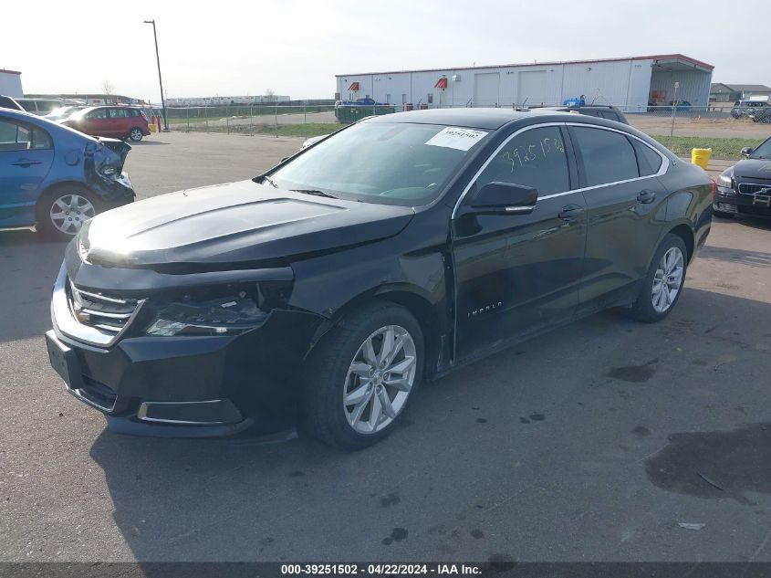 2016 Chevrolet Impala 2Lt VIN: 2G1115S33G9145922 Lot: 39251502