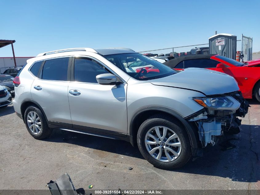 2018 Nissan Rogue Sv VIN: JN8AT2MT7JW470640 Lot: 39251504