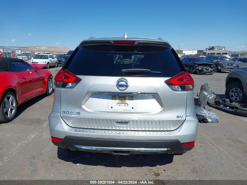 2018 Nissan Rogue Sv VIN: JN8AT2MT7JW470640 Lot: 39251504