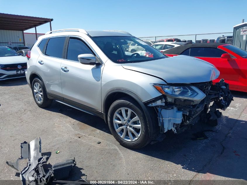 2018 Nissan Rogue Sv VIN: JN8AT2MT7JW470640 Lot: 39251504