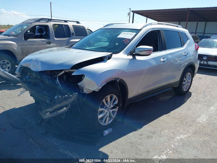 2018 Nissan Rogue Sv VIN: JN8AT2MT7JW470640 Lot: 39251504