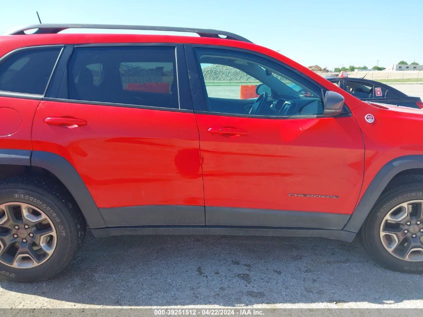 2019 Jeep Cherokee Trailhawk 4X4 VIN: 1C4PJMBX4KD298822 Lot: 39251512