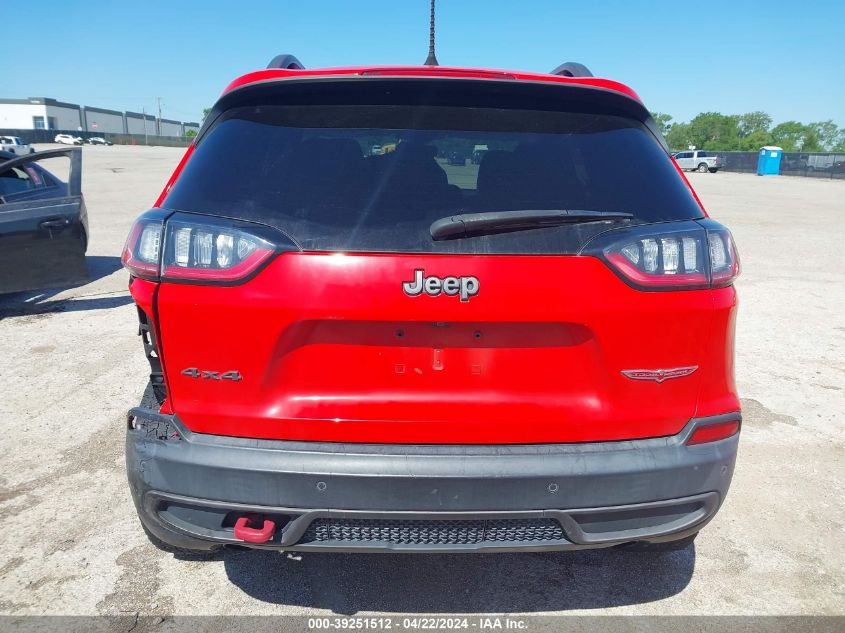 2019 Jeep Cherokee Trailhawk 4X4 VIN: 1C4PJMBX4KD298822 Lot: 39251512