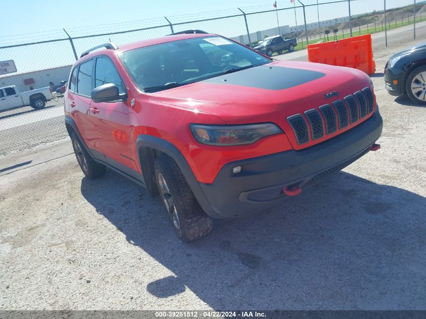 2019 Jeep Cherokee Trailhawk 4X4 VIN: 1C4PJMBX4KD298822 Lot: 39251512