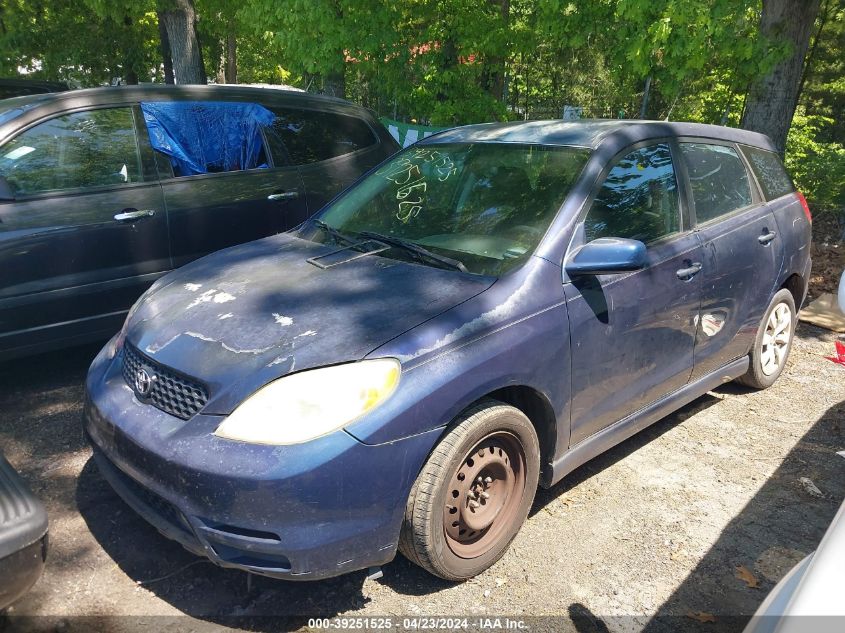 2003 Toyota Matrix Xr VIN: 2T1KR32E83C072678 Lot: 39251525