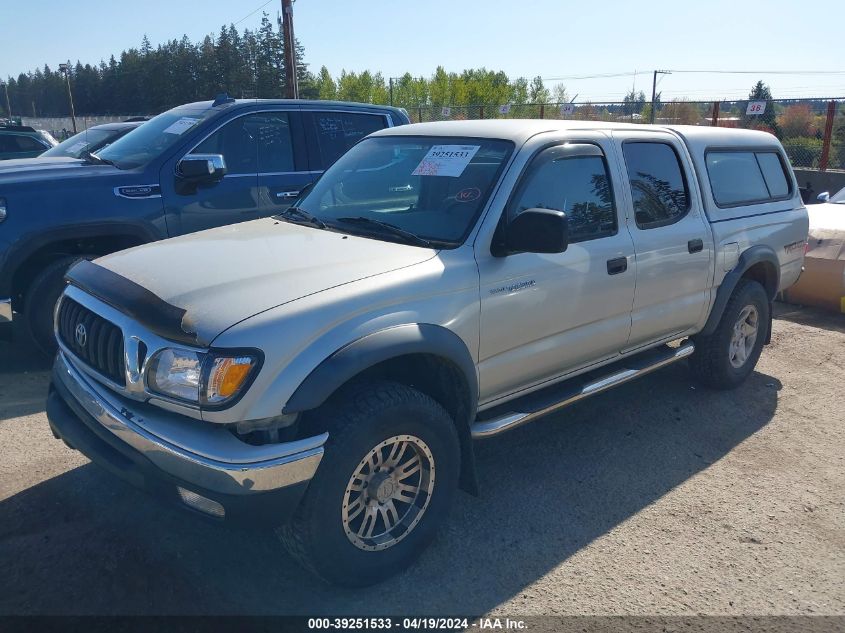 2001 Toyota Tacoma Prerunner V6 VIN: 5TEGN92N21Z858181 Lot: 39251533