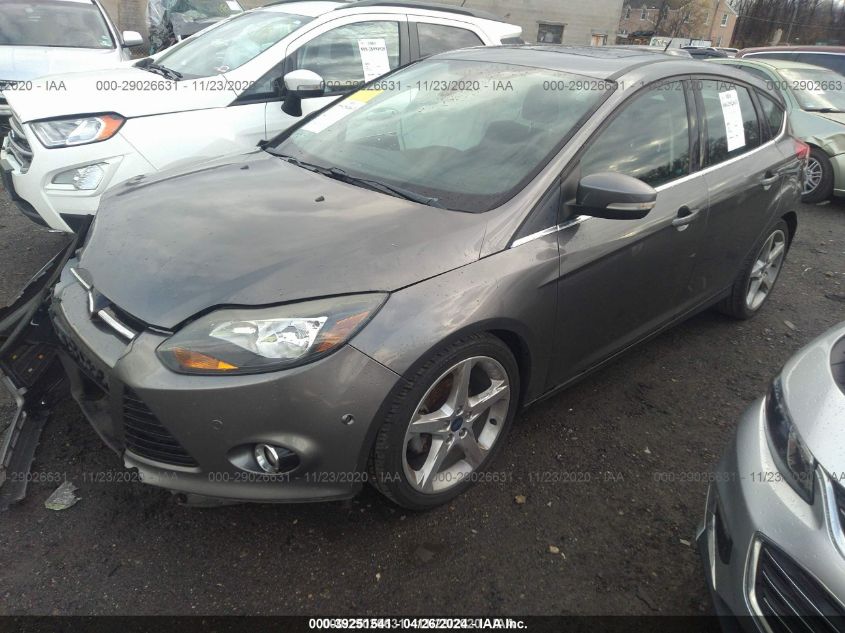 2012 Ford Focus Titanium VIN: 1FAHP3N25CL346399 Lot: 39251541