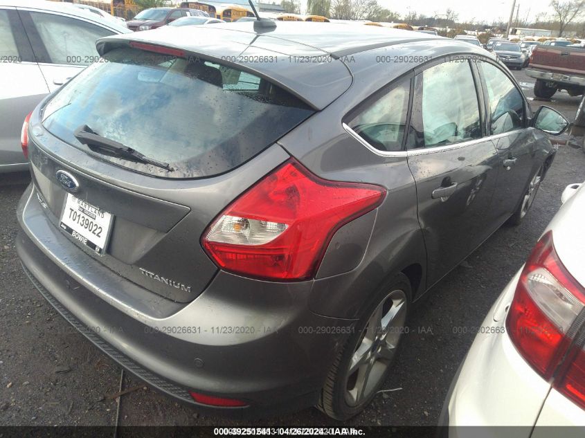 2012 Ford Focus Titanium VIN: 1FAHP3N25CL346399 Lot: 39251541