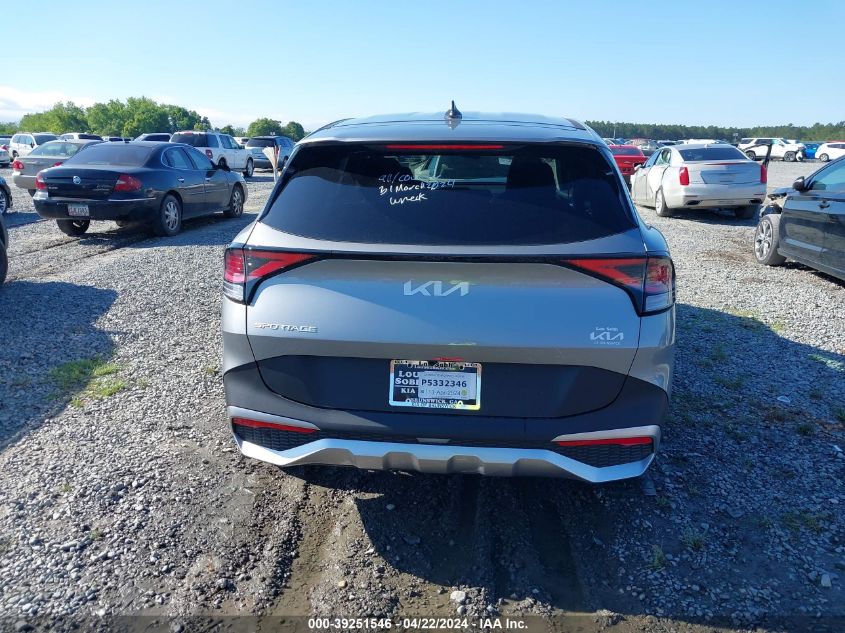 2024 Kia Sportage Ex VIN: KNDPV3DF5R7269969 Lot: 39251546