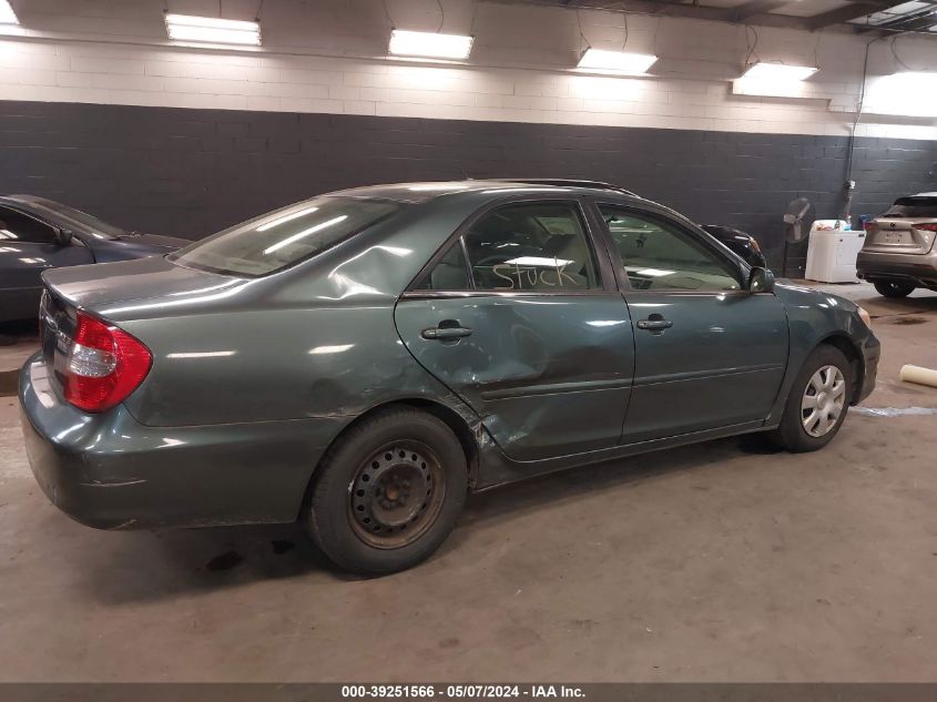 2004 Toyota Camry Le VIN: 4T1BE32K44U266660 Lot: 39251566