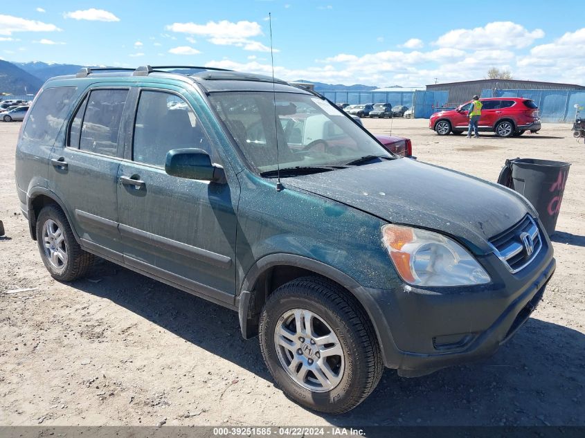 2003 Honda Cr-V Ex VIN: JHLRD77853C028365 Lot: 39251585