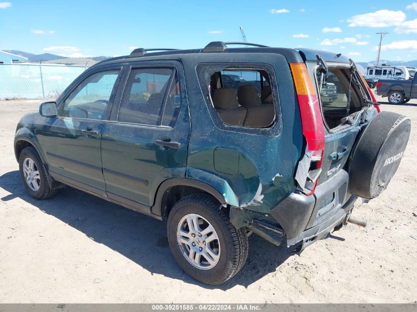 2003 Honda Cr-V Ex VIN: JHLRD77853C028365 Lot: 39251585