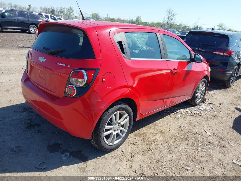 2012 Chevrolet Sonic 1Lt VIN: 1G1JD6SH2C4189321 Lot: 39251594