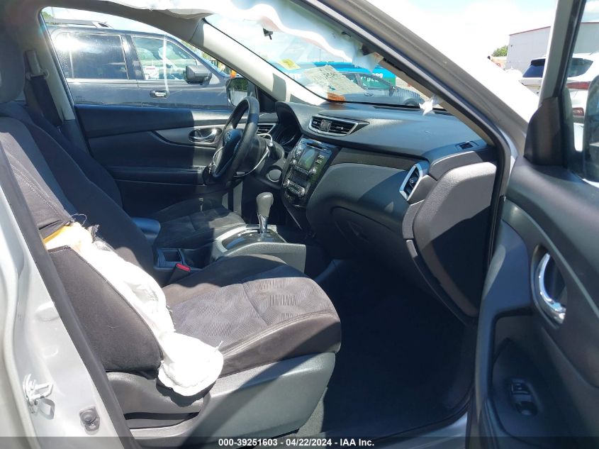 2015 Nissan Rogue Sv VIN: KNMAT2MT2FP549565 Lot: 39251603