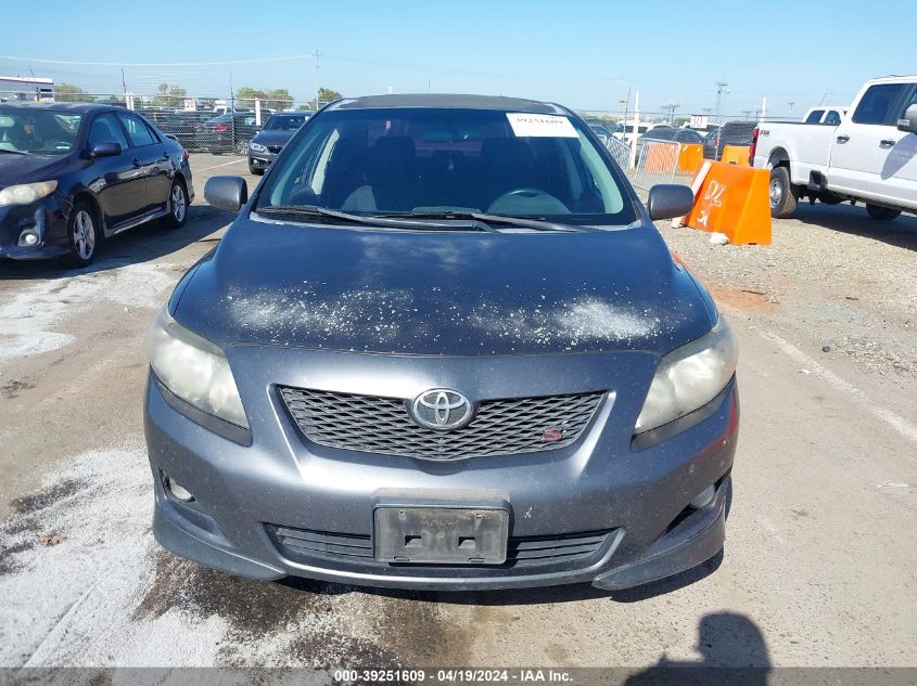 2010 Toyota Corolla S VIN: 1NXBU4EE9AZ334820 Lot: 39251609