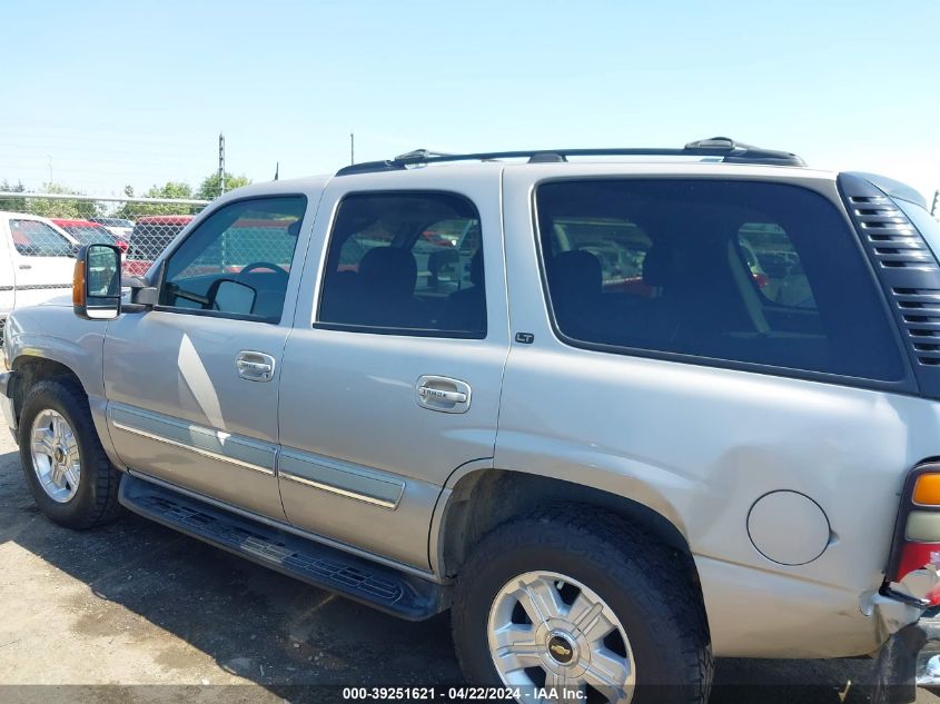 2005 Chevrolet Tahoe Lt VIN: 1GNEC13T95R100987 Lot: 39251621