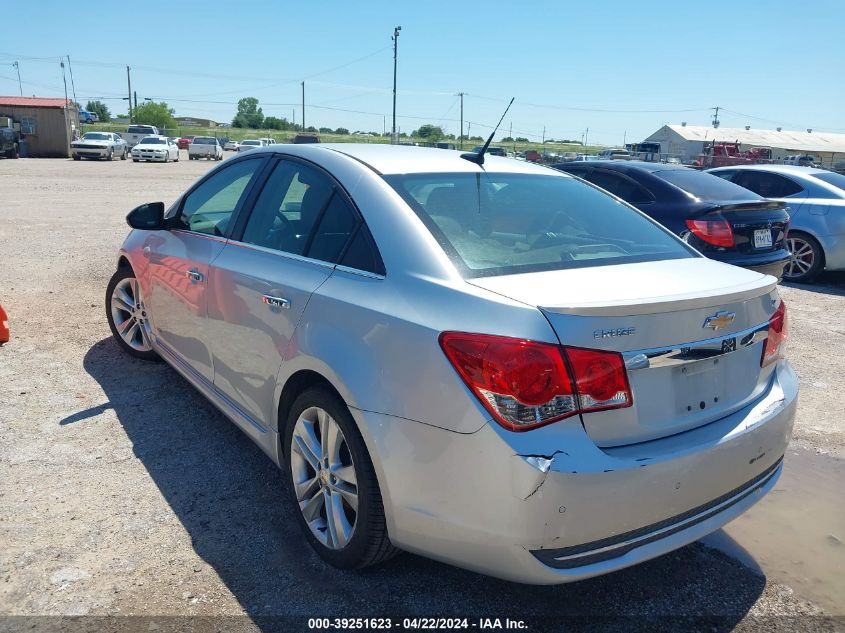 2012 Chevrolet Cruze Ltz VIN: 1G1PH5SC4C7136907 Lot: 39251623