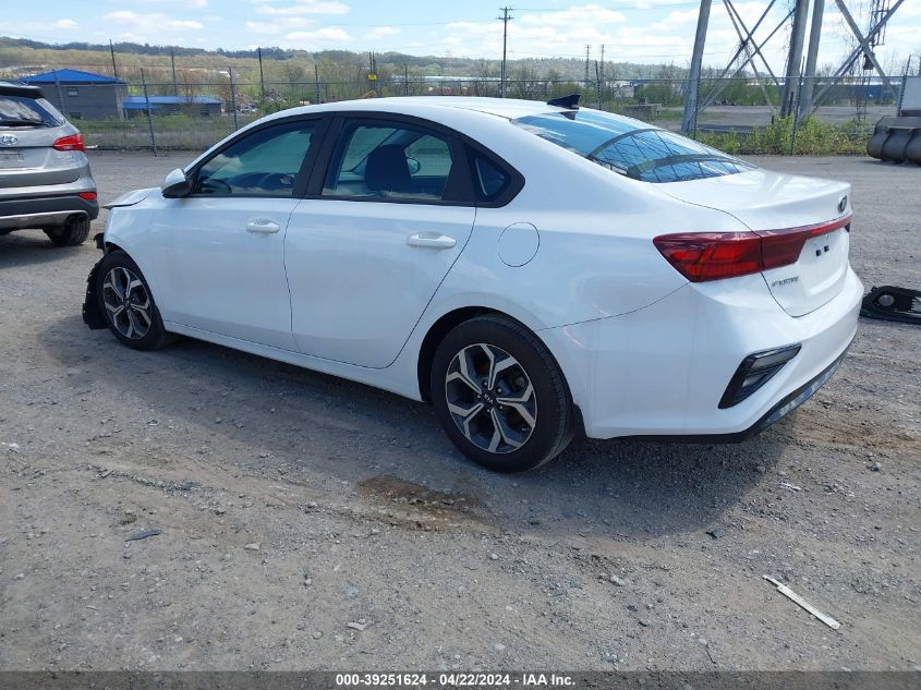 2021 Kia Forte Lxs VIN: 3KPF24AD6ME386370 Lot: 39251624