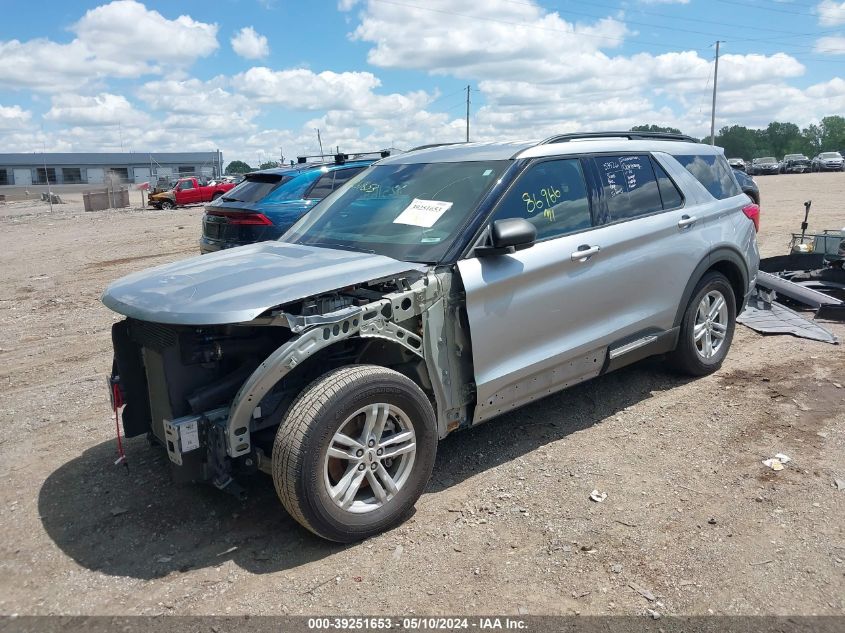 2020 Ford Explorer Xlt VIN: 1FMSK7DH1LGB68166 Lot: 39251653