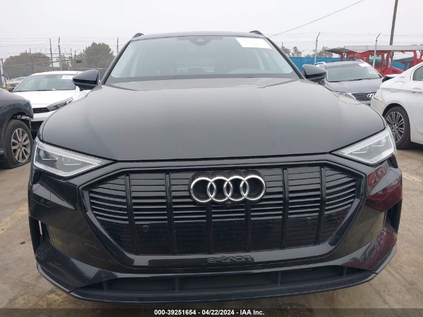 2022 Audi E-Tron Premium Quattro VIN: WA1AAAGE1NB027416 Lot: 39251654