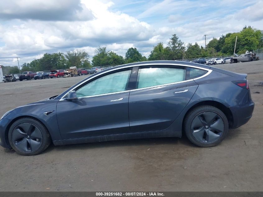 2020 Tesla Model 3 Standard Range Plus Rear-Wheel Drive/Standard Range Rear-Wheel Drive VIN: 5YJ3E1EA7LF598910 Lot: 39251682