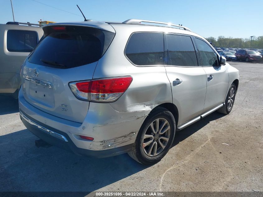 2016 Nissan Pathfinder Platinum/S/Sl/Sv VIN: 5N1AR2MM4GC610250 Lot: 39251695