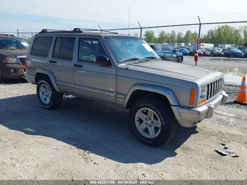 2000 Jeep Cherokee Limited VIN: 1J4FF68S0YL183406 Lot: 39251706