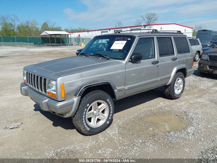 2000 Jeep Cherokee Limited VIN: 1J4FF68S0YL183406 Lot: 39251706