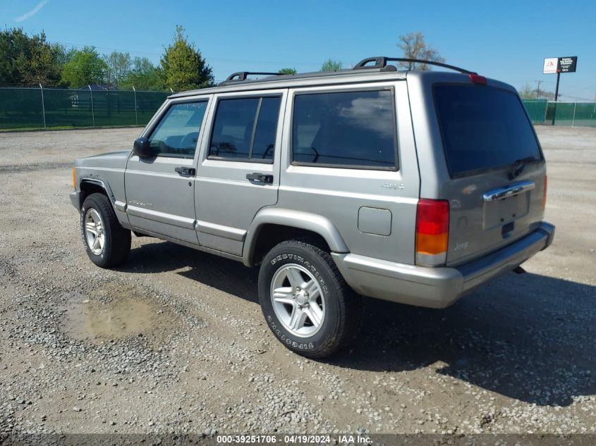 2000 Jeep Cherokee Limited VIN: 1J4FF68S0YL183406 Lot: 39251706