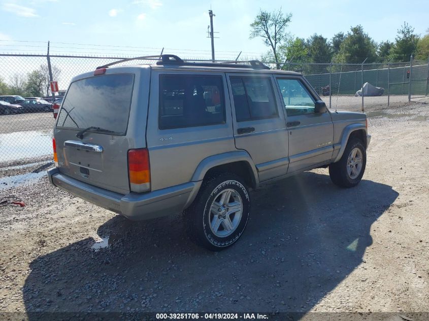 2000 Jeep Cherokee Limited VIN: 1J4FF68S0YL183406 Lot: 39251706