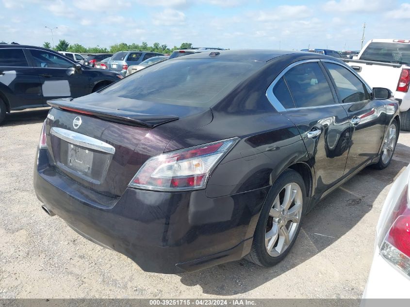 2012 Nissan Maxima 3.5 Sv VIN: 1N4AA5AP5CC816690 Lot: 39251715