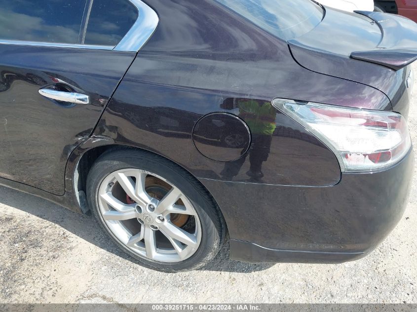 2012 Nissan Maxima 3.5 Sv VIN: 1N4AA5AP5CC816690 Lot: 39251715