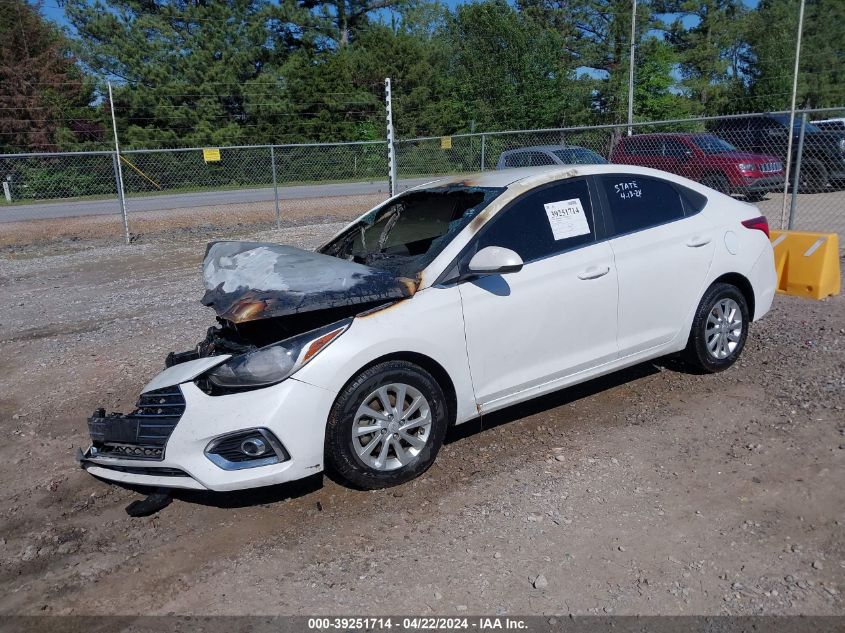 2022 Hyundai Accent Sel VIN: 3KPC24A65NE178308 Lot: 39251714