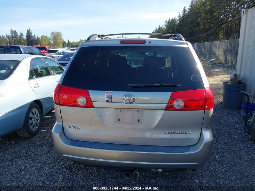 2006 Toyota Sienna Le VIN: 5TDZA23C26S439096 Lot: 39251744