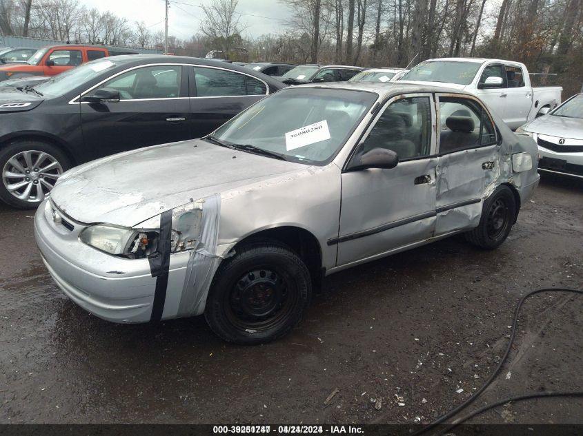 2000 Toyota Corolla Ce VIN: 2T1BR12E4YC275059 Lot: 39251747