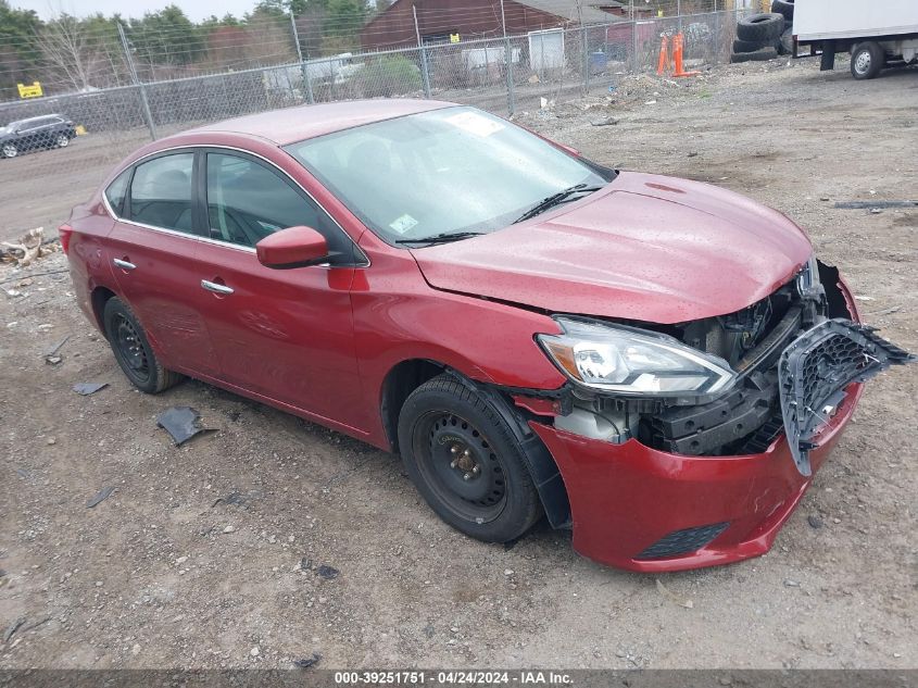 2017 NISSAN SENTRA S/SL/SR/SV - 3N1AB7AP6HL635633