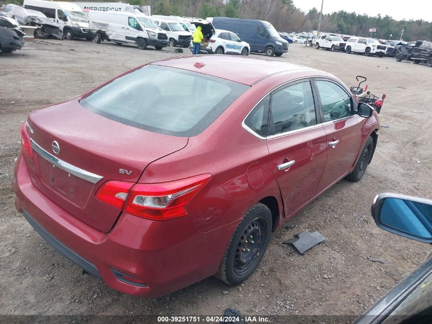 2017 Nissan Sentra S/Sl/Sr/Sv VIN: 3N1AB7AP6HL635633 Lot: 39251751