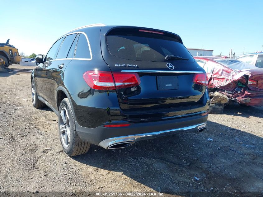 2018 MERCEDES-BENZ GLC 300 4MATIC - WDC0G4KB1JV097564