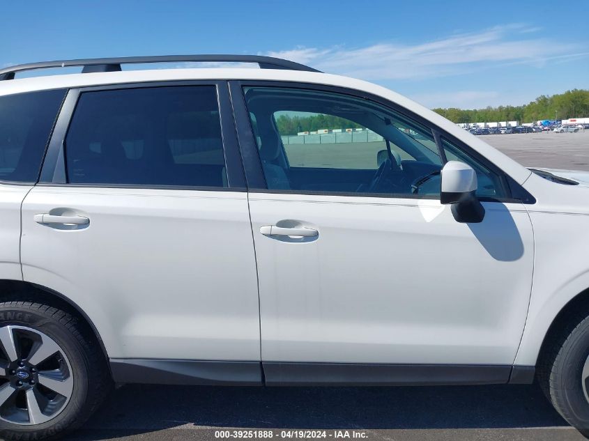 2018 Subaru Forester 2.5I Premium VIN: JF2SJAEC3JH557858 Lot: 39251888