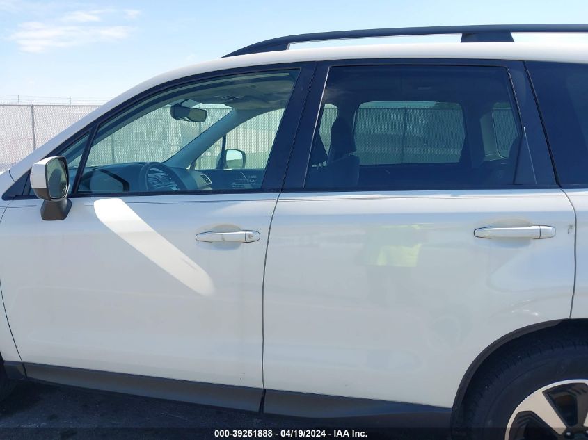 2018 Subaru Forester 2.5I Premium VIN: JF2SJAEC3JH557858 Lot: 39251888