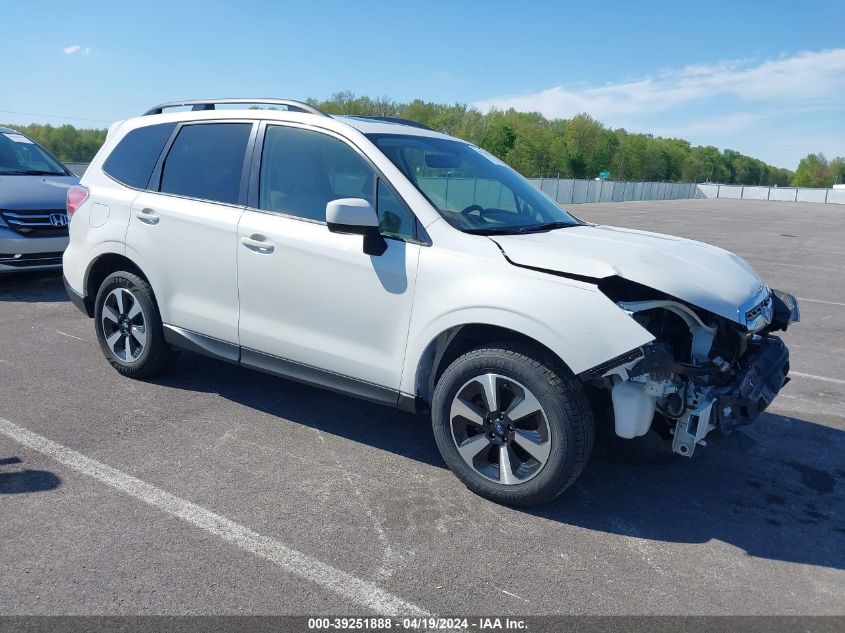 2018 Subaru Forester 2.5I Premium VIN: JF2SJAEC3JH557858 Lot: 39251888