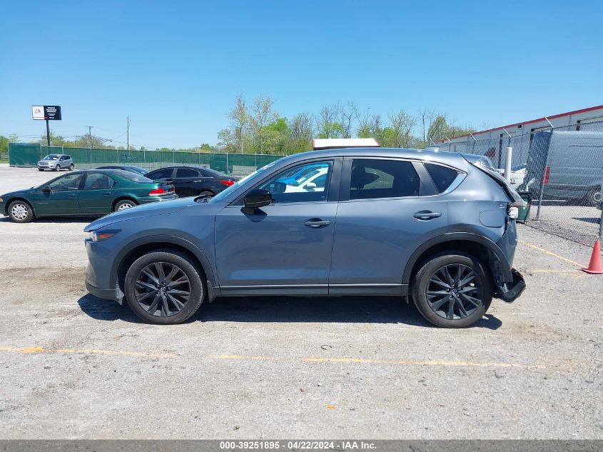 2022 Mazda Cx-5 2.5 S Carbon Edition VIN: JM3KFBCM1N0549500 Lot: 39251895