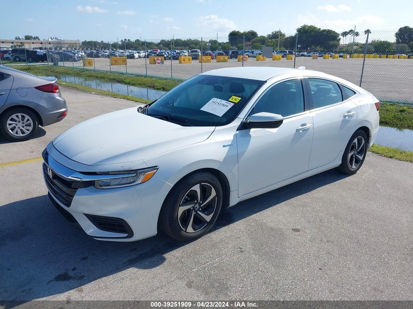 2022 HONDA INSIGHT 1.5L I4 FI DOHC 16V (VIN: 19XZE4F59NE008762