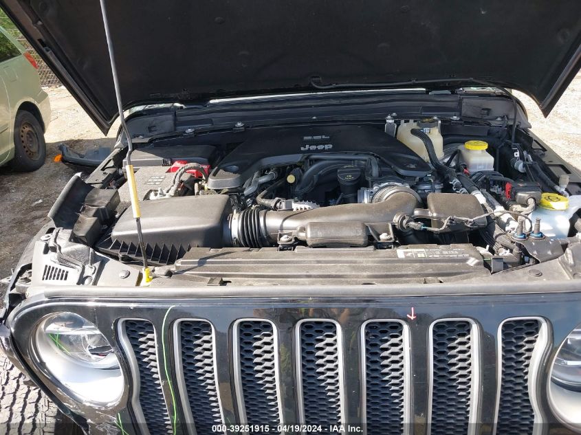 2018 Jeep Wrangler Unlimited Sahara 4X4 VIN: 1C4HJXEG8JW118262 Lot: 39251915