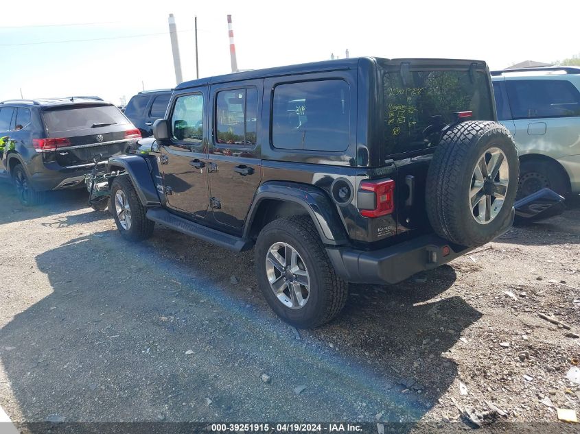 2018 Jeep Wrangler Unlimited Sahara 4X4 VIN: 1C4HJXEG8JW118262 Lot: 39251915