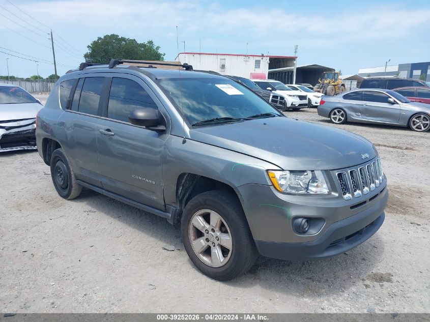 2013 Jeep Compass Latitude VIN: 1C4NJCEAXDD251497 Lot: 39252026