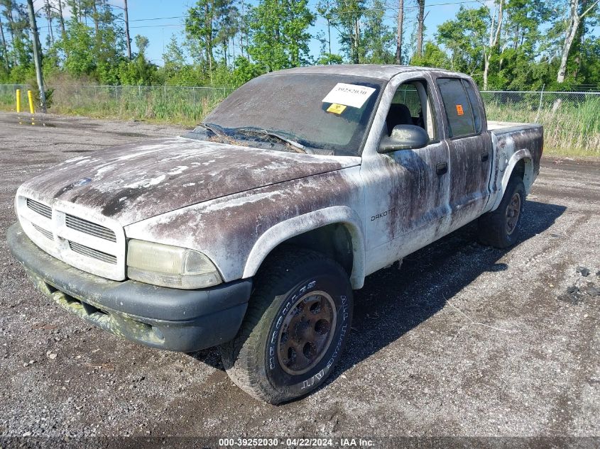 2002 Dodge Dakota Sport VIN: 1B7HG38X72S713695 Lot: 39252030